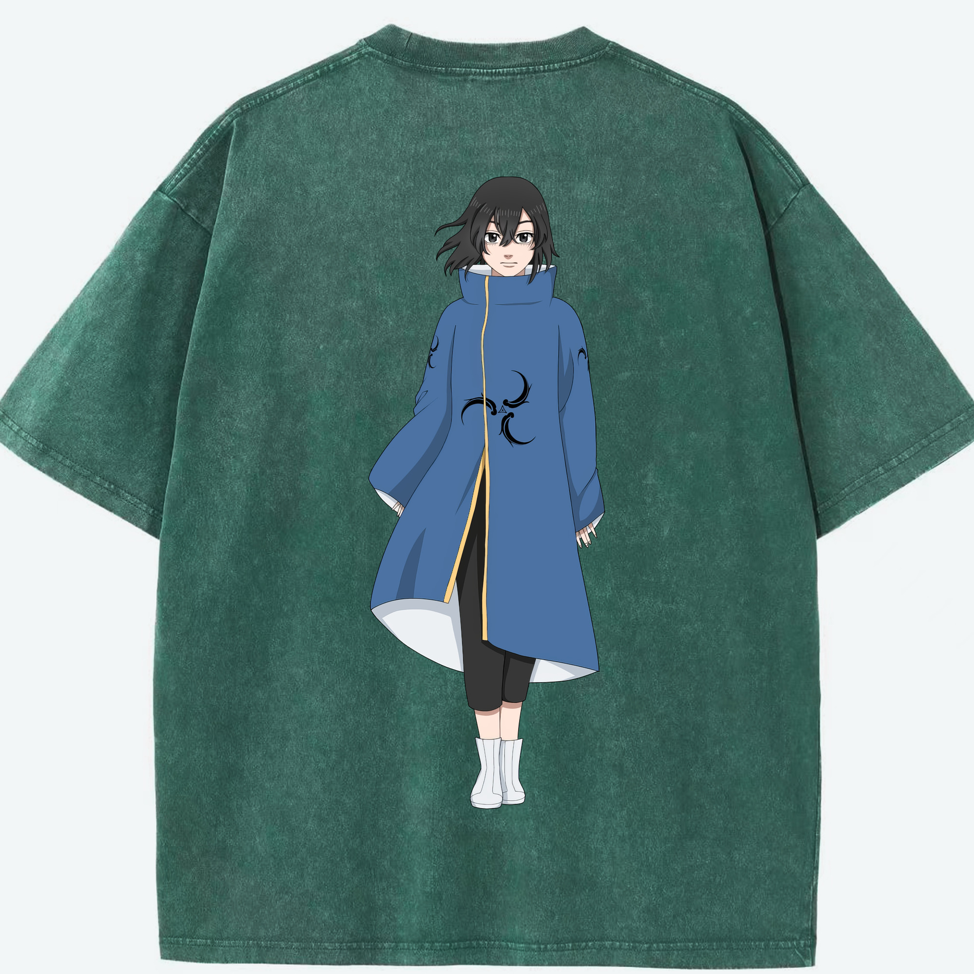 （画像用） 東京リベンジャーズ Tokyo Revengers 綿100% ヴィンテージ風 半袖Tシャツ（背面プリント）